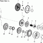 V05TB16CA TOURING CRUISER ALL OPTIONS Primary drive - v05tb16 / all options
