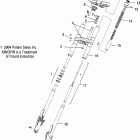 V05CB16/DC16 KINGPIN/NESS ALL OPTIONS Front forks and clamp asm. - v05cb16 / dc16 / all option...
