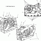 V05TB16CA TOURING CRUISER ALL OPTIONS Crankcase - v05tb16 / all options