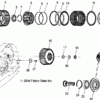 V05TB16CA TOURING CRUISER ALL OPTIONS Drive clutch - v05tb16 / all options