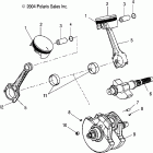 V05TB16CA TOURING CRUISER ALL OPTIONS Crankshaft - v05tb16 / all options