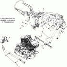 V05HB26 VICTORY HAMMER ALL OPTIONS Engine mounting - v05hb26 / all options