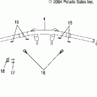 V05CB16/DC16 KINGPIN/NESS ALL OPTIONS Handlebar (ness) - v05dc16ct / dt / lt