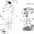 V05TB16CA TOURING CRUISER ALL OPTIONS Fuel system - v05tb16 / all options