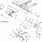 V05AB16/EC16/GB16 VICTORY VEGAS ALL OPTIONS Swing arm and rear suspension - v05ab16 / ec16 / gb16all...