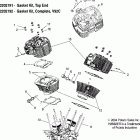 V05HB26 VICTORY HAMMER ALL OPTIONS Cylinder and head - v05hb26 / all options