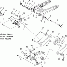 V05CB16/DC16 KINGPIN/NESS ALL OPTIONS Swing arm and rear suspension - v05cb16 / dc16 / all opt...