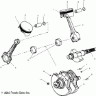 V04TB16CA TOURING CRUISER ALL OPTIONS Crankshaft - v04tb16 / all options