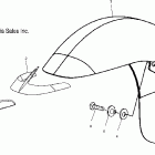 V04TB16CA TOURING CRUISER ALL OPTIONS Front fender - v04tb16 / all options