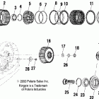 V04CB16 KINGPIN ALL OPTIONS Drive clutch - v04cb16 / all options