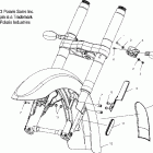 V04CB16 KINGPIN ALL OPTIONS Front fender and turn signals - v04cb16 / all options