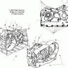 V04CB16 KINGPIN ALL OPTIONS Crankcase - v04cb16 / all options