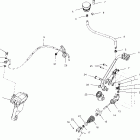 V03CB16CA CLASSIC CRUISER ALL OPTIONS Rear brake - v03cb16 / all options