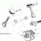 V03CB16CA CLASSIC CRUISER ALL OPTIONS Crankshaft - v03cb16 / all options