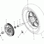 V01CB15CC STANDARD CRUISER Rear wheel - v01cb15cc