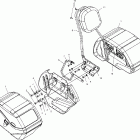 V03CB16CA CLASSIC CRUISER ALL OPTIONS Saddlebag / backrest - v03cb16 / all options