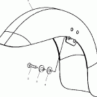 V01CB15CC STANDARD CRUISER Front fender - v01cb15cc