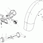 V03CB16CA CLASSIC CRUISER ALL OPTIONS Rear turn signal - v03cb16 / all options