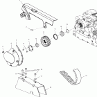 V03TB16CA TOURING CRUISER ALL OPTIONS Front drive sprocket - v03tb16 / all options