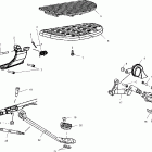 V03CB16CA CLASSIC CRUISER ALL OPTIONS Floor board and side stand - v03cb16 / all options