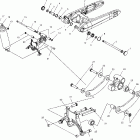 V03GB16 VICTORY VEGAS ALL OPTIONS Swing arm and rear suspension - v03gb16 / all options