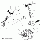 V03TB16CA TOURING CRUISER ALL OPTIONS Crankshaft - v03tb16 / all options