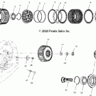 V03CB16CA CLASSIC CRUISER ALL OPTIONS Drive clutch - v03cb16 / all options