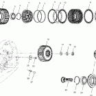 V03TB16CA TOURING CRUISER ALL OPTIONS Drive clutch - v03tb16 / all options