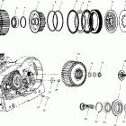 V02CD16 DELUXE CRUISER ALL OPTIONS Drive clutch - v02cd16 / all options