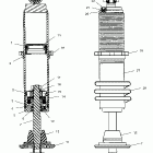 V02TD16 DELUXE TOURING CRUISER ALL OPTIONS Rear shock - v02td16 / all options