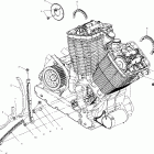 V02CD16 DELUXE CRUISER ALL OPTIONS Camchain and tensioner - v02cd16 / all options