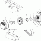 V02CD16 DELUXE CRUISER ALL OPTIONS Front drive sprocket - v02cd16 / all options