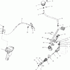 V02TD16 DELUXE TOURING CRUISER ALL OPTIONS Rear brake - v02td16 / all options