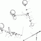 V02TD16 DELUXE TOURING CRUISER ALL OPTIONS Turn signal and light bar - v02td16 / all options