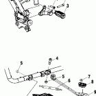 V01CS15CC SPORTCRUISER Sidestand and footpeg mounting - v01cs15da