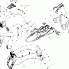 V01CS15CC SPORTCRUISER Rear fender and taillight mounting - v01cs15da