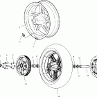 V01CS15CC SPORTCRUISER Rear wheel - v01cs15da