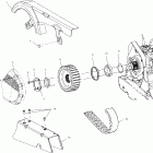 V01CS15CC SPORTCRUISER Front drive sprocket - v01cs15da