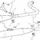 V01CB15CC STANDARD CRUISER Exhaust system - v01cb15cc