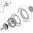 V00CB15DCS SPECIAL EDITION Rear wheel - v00cb15dcs