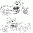 V00CB15DE STANDARD CRUISER Decals - v00cb15dc