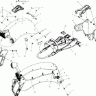 V00CS15CE SPORT CRUISER Rear fender and taillight mounting - v00cs15dc