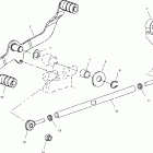 V00CB15DE STANDARD CRUISER Shift lever - v00cb15dc