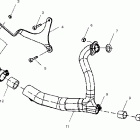 V00CS15CE SPORT CRUISER Exhaust system - v00cs15dc