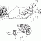 V00CB15DE STANDARD CRUISER Primary cover - v00cb15le