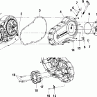 V99CB15DBZ STANDARD CRUISER Primary cover - v99cb15lcz