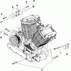 V99CB15DBZ STANDARD CRUISER Engine mounting - v99cb15lcz