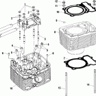 V99CB15DBZ STANDARD CRUISER Cylinder and head - v99cb15lcz