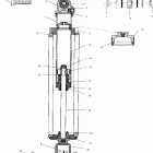 V99CB15DB STANDARD CRUISER Rear shock - v99cb15db