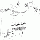 V99CB15DBZ STANDARD CRUISER Floor board and side stand - v99cb15daz